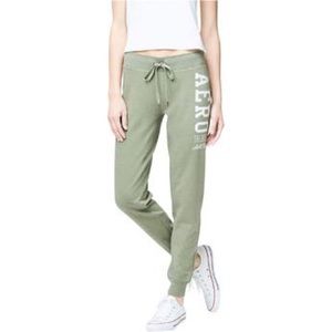 Green joggers